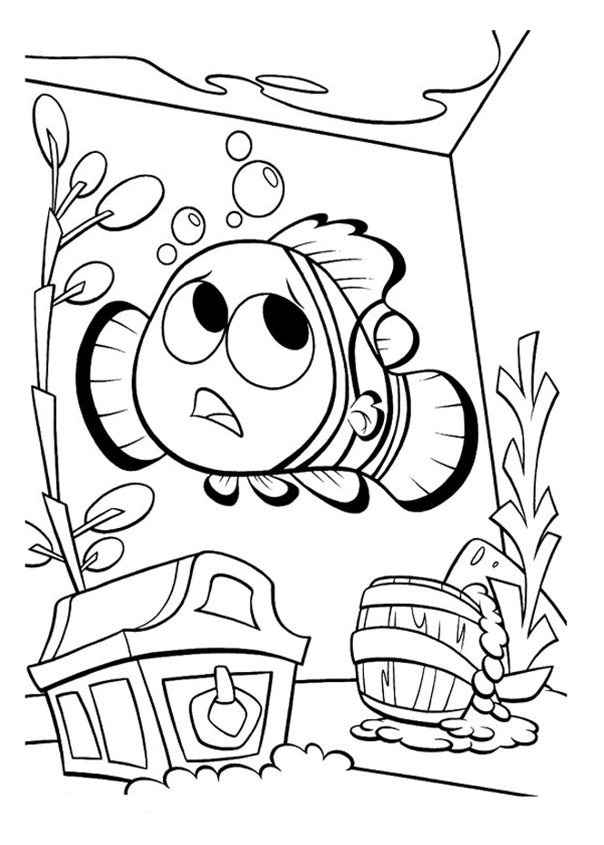 Coloring pages free coloring for kids finding nemo