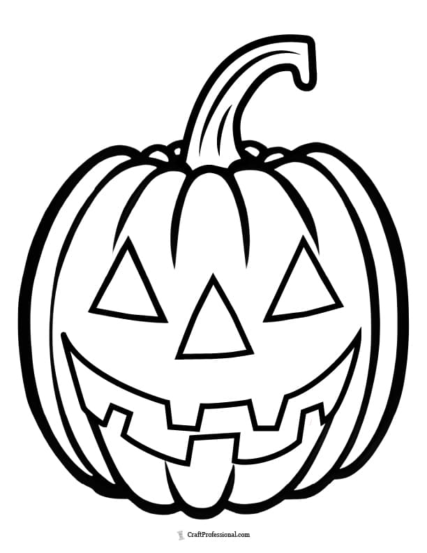 Pumpkin coloring pages