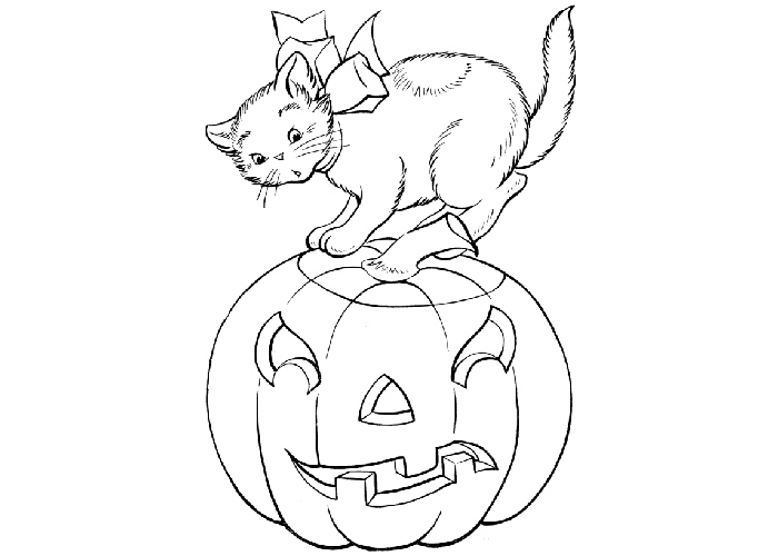 Pumpkin coloring pages