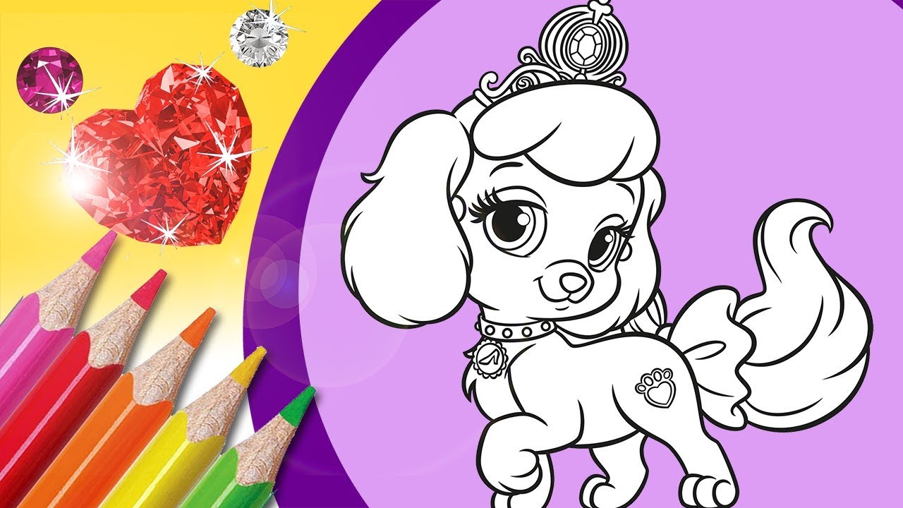 Cinderella pumpkin coloring pages palace pets d coloring