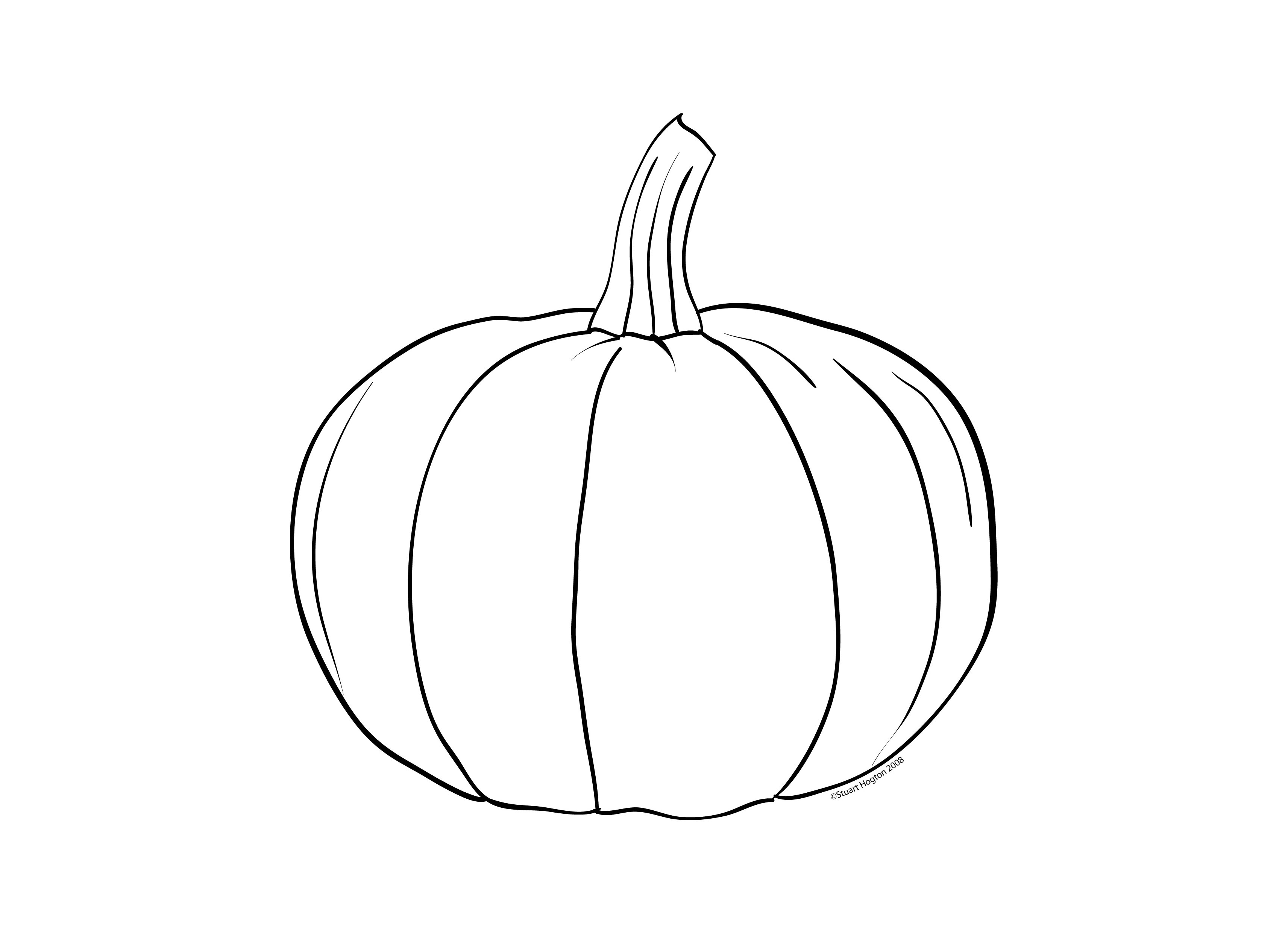 Free printable pumpkin coloring pages for kids