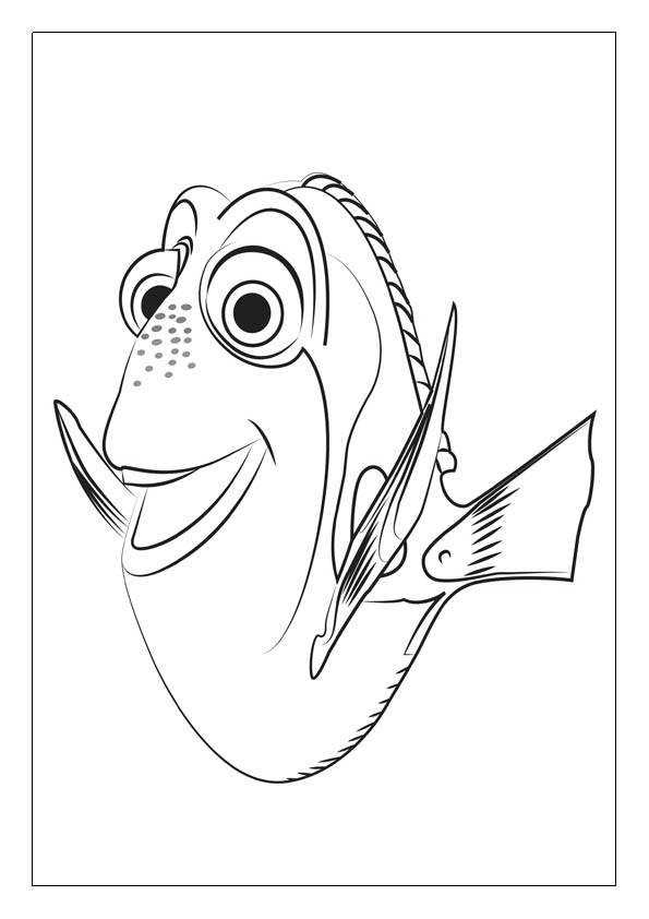 Finding nemo coloring pages free printable coloring sheets for kids