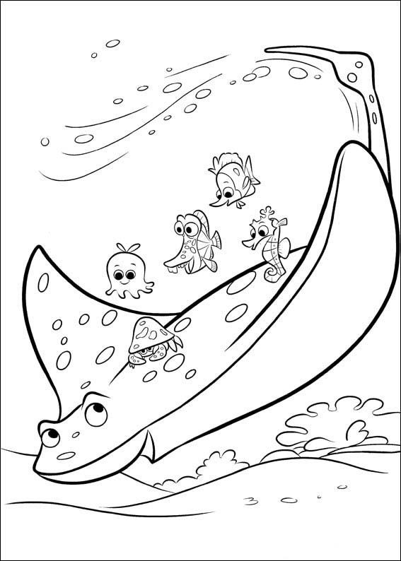 Coloring pages best of finding dory coloring pages with images of finding nemo coloring pages