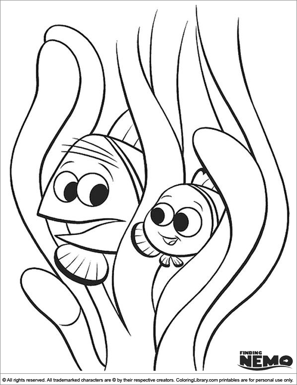 Fun coloring sheet