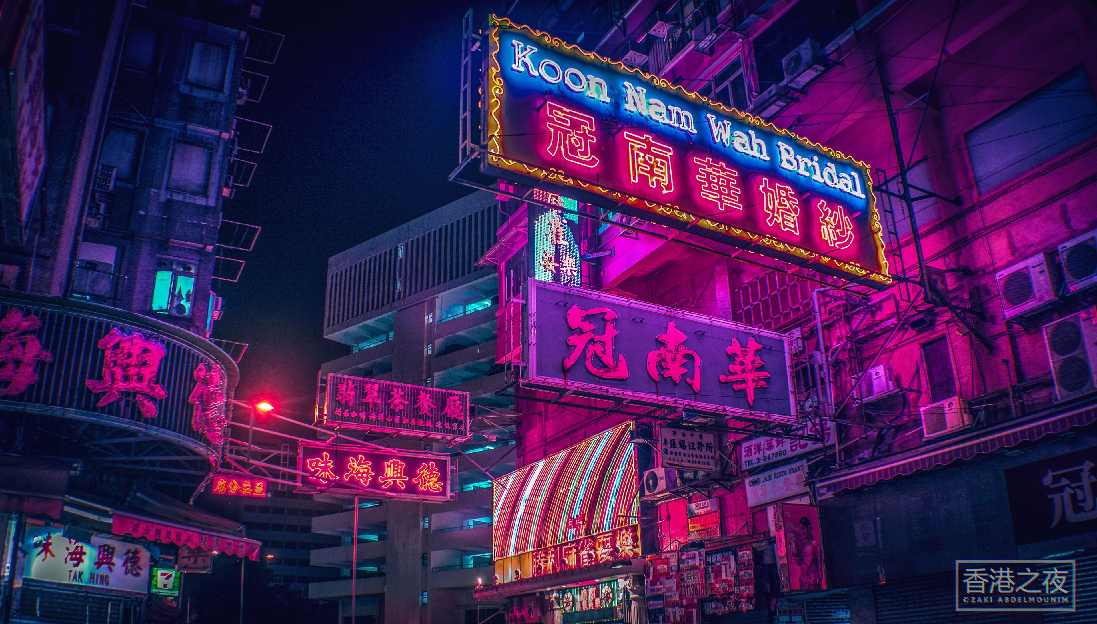 Neon hong kong wallpapers