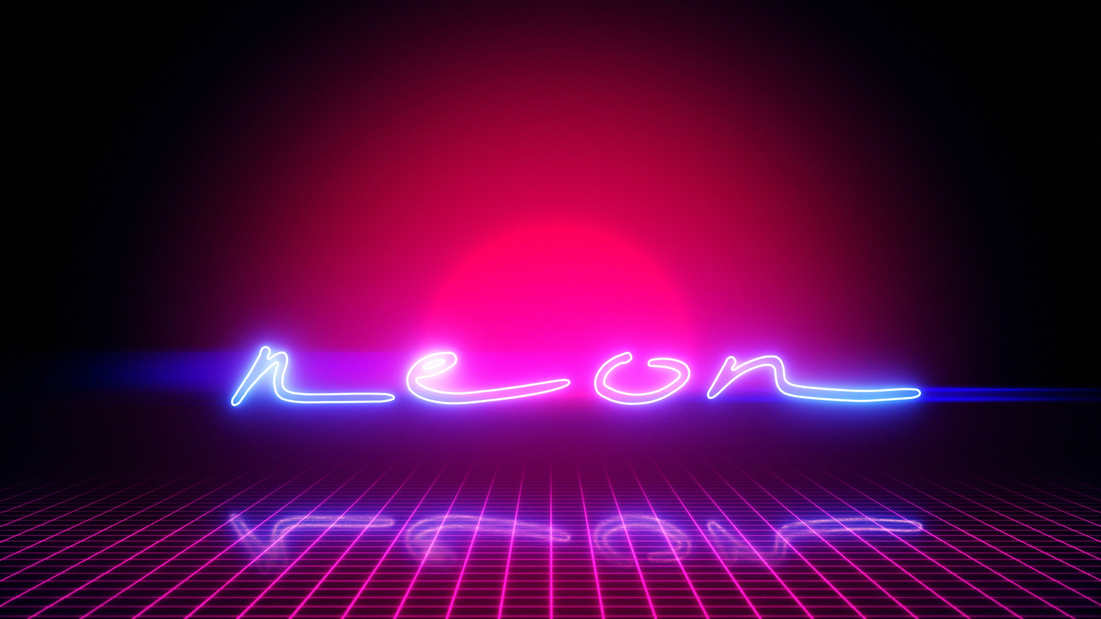 Aesthetics neon k wallpapers