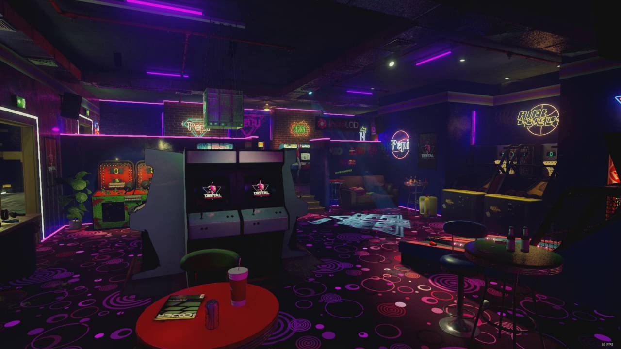 Video wallpaper new retro arcade neon ambiance