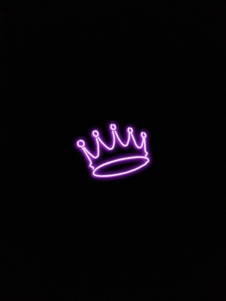 Wallpaper neon crown pk neon wallpaper wallpaper iphone neon purple wallpaper iphone