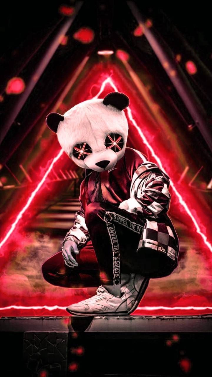 Neon panda wallpapers