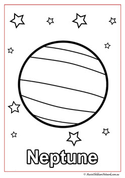 Space colouring pages