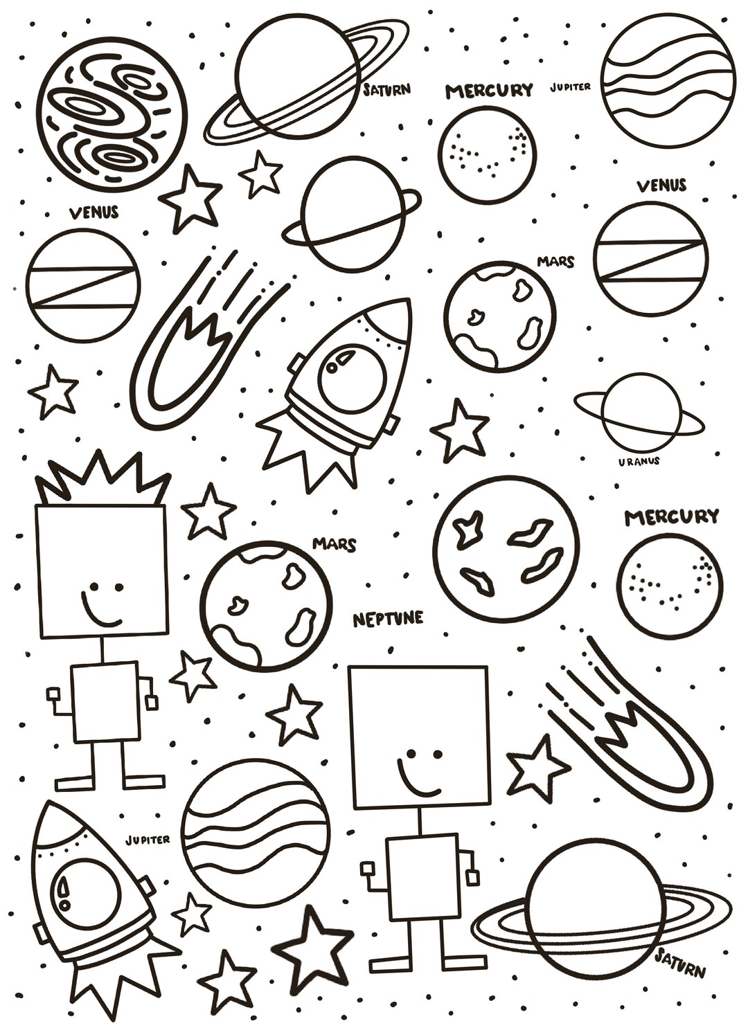 Kids coloring space space birthday ideas space coloring pages planet coloring pages planet art kids learning ideas learning activity download now