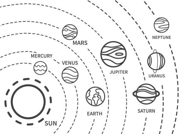 Neptune planet stock illustrations royalty