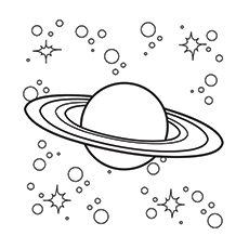 Solar system coloring pages for your little ones