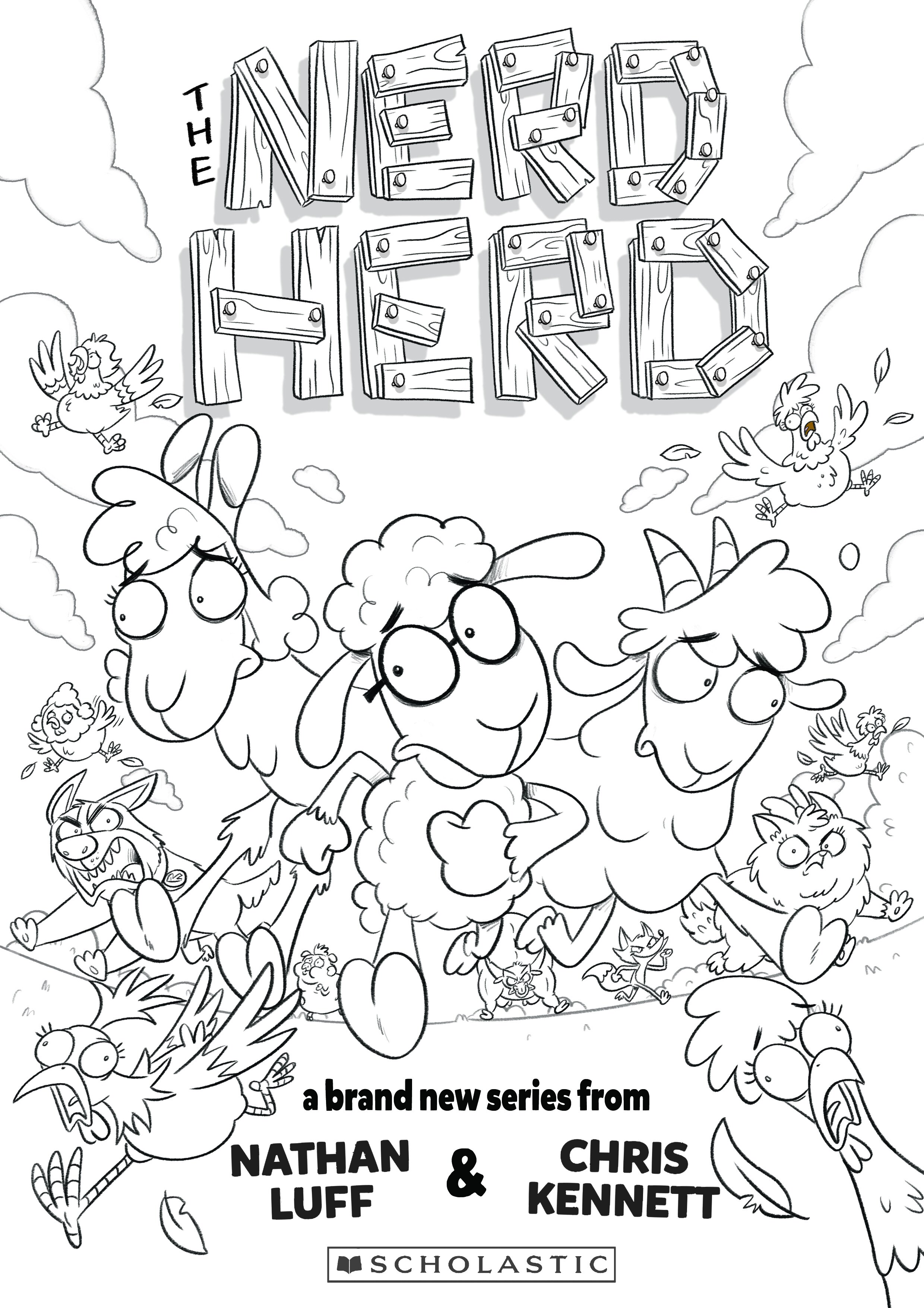 Nerdherd activities â chris kennett illustration