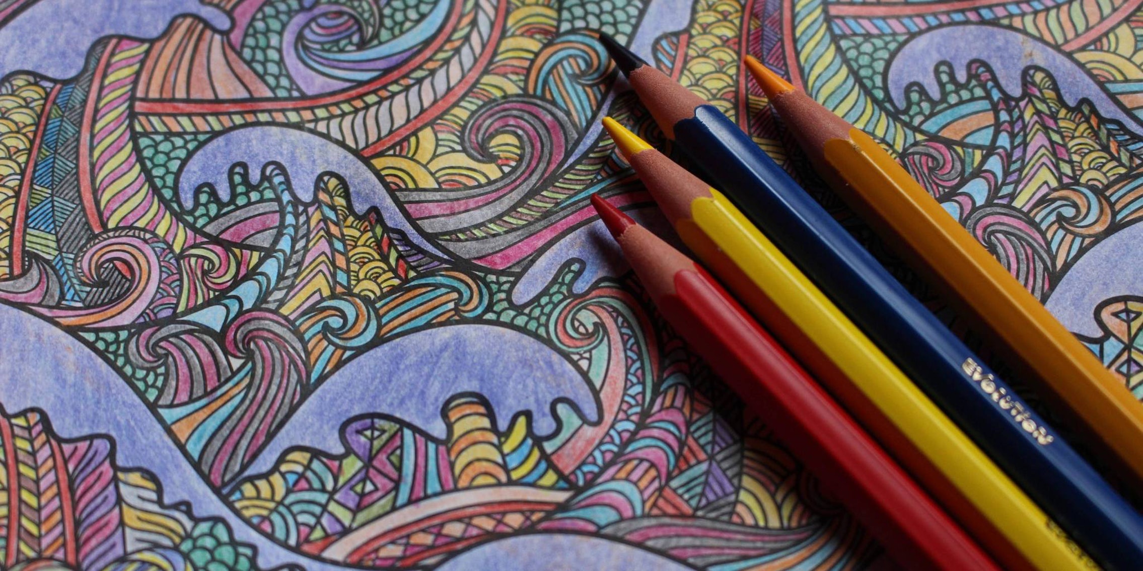 Nerdy coloring books to soothe anxious fans