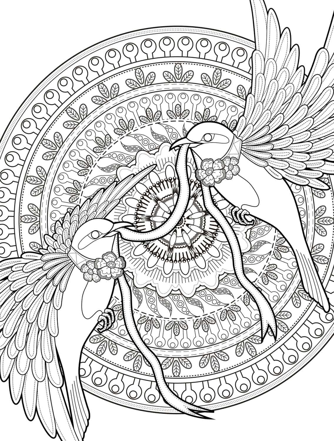 More free printable adult coloring pages