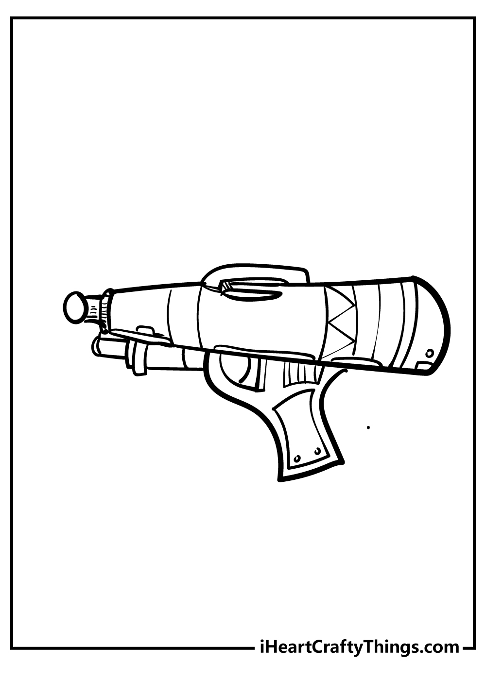 Nerf gun coloring pages free printables