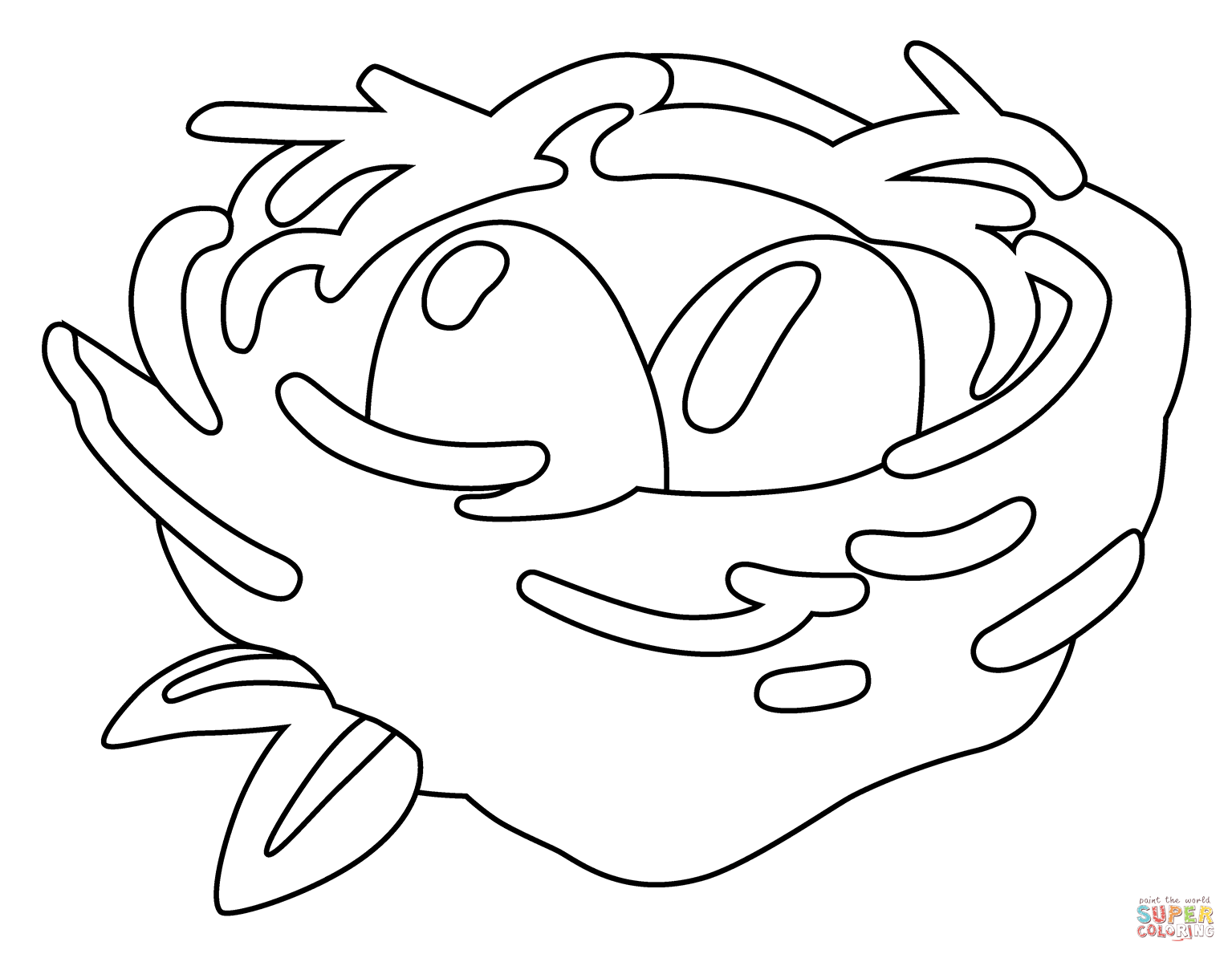 Nest with eggs emoji coloring page free printable coloring pages