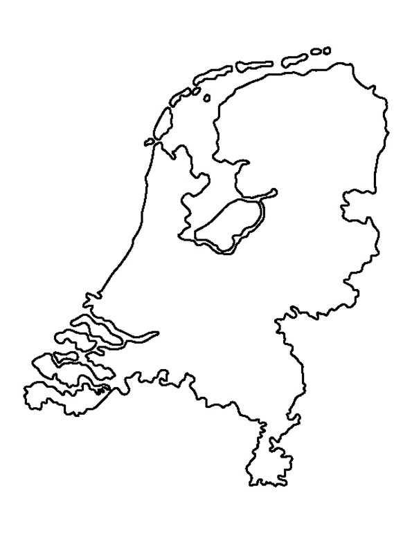 Netherlands coloring pages