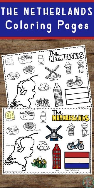 Teach kids about the fascinating country of holland with these free printable netherlands coloring pages kâ coloring pages netherlands preschool coloring pages