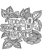 Never give up coloring page free printable coloring pages