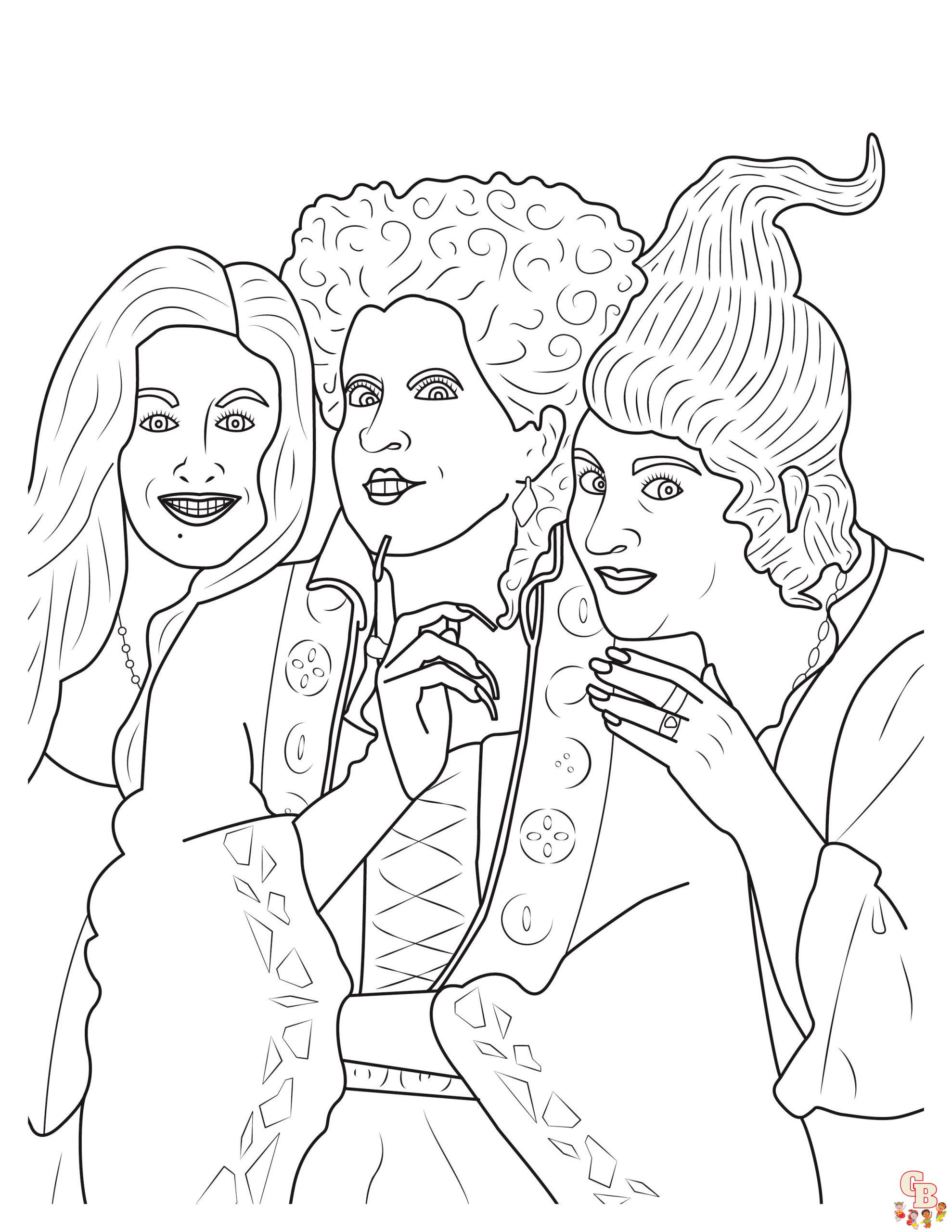Enjoy the spooky fun with addams family coloring pages