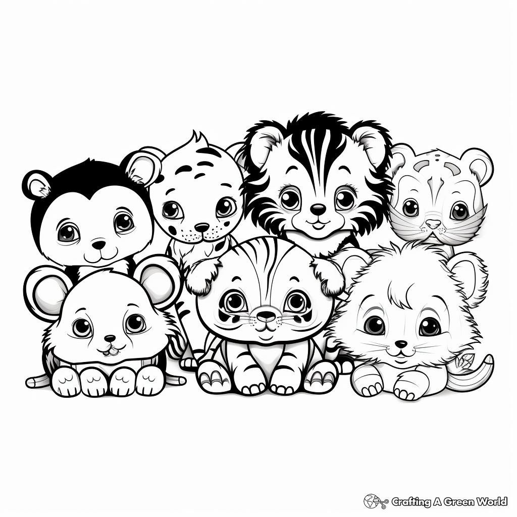 Baby coloring pages