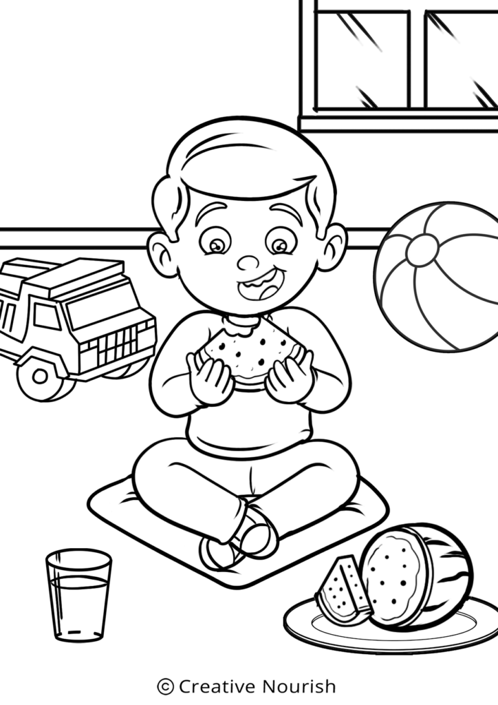 Free printable coloring pages for kids and baby