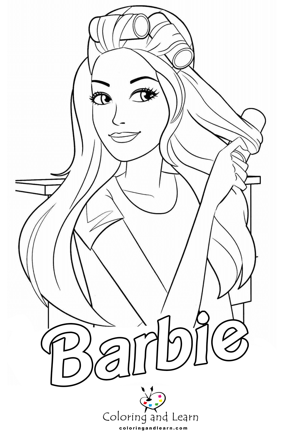 Barbie coloring pages