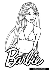 Barbie coloring pages