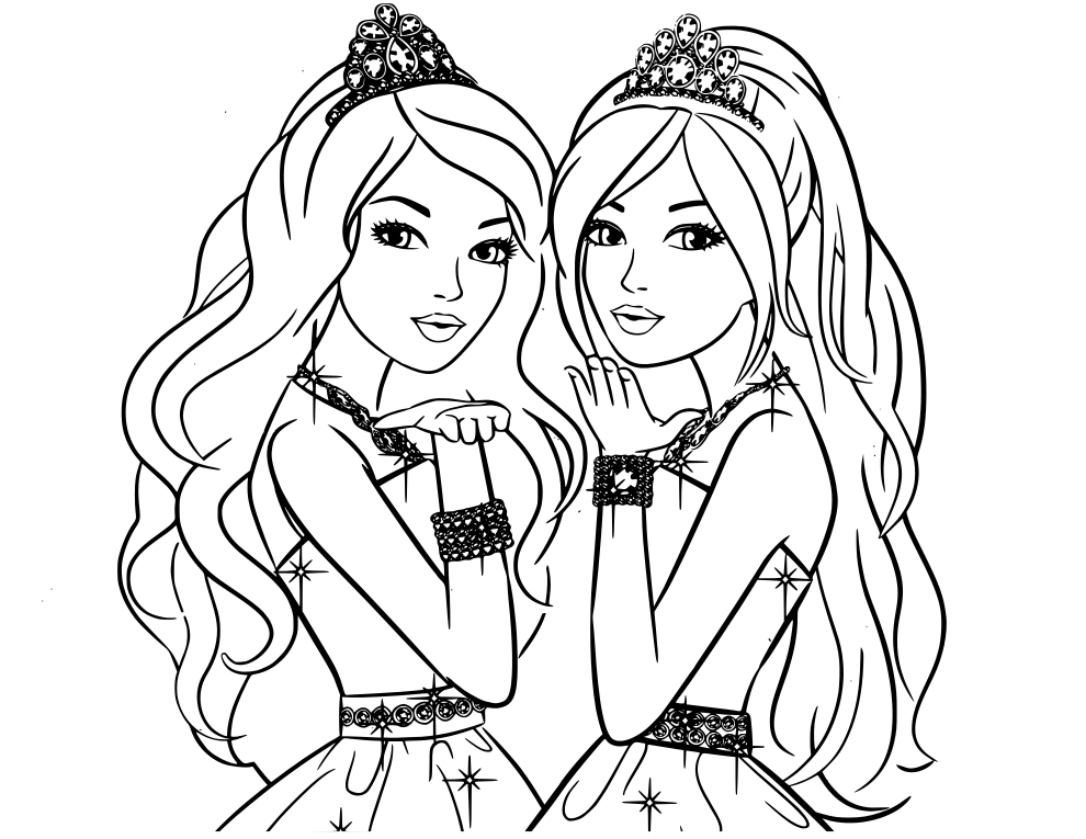 Barbie coloring pages rainbow playhouse