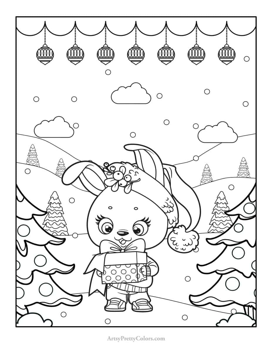 Free new year coloring pages âprintable