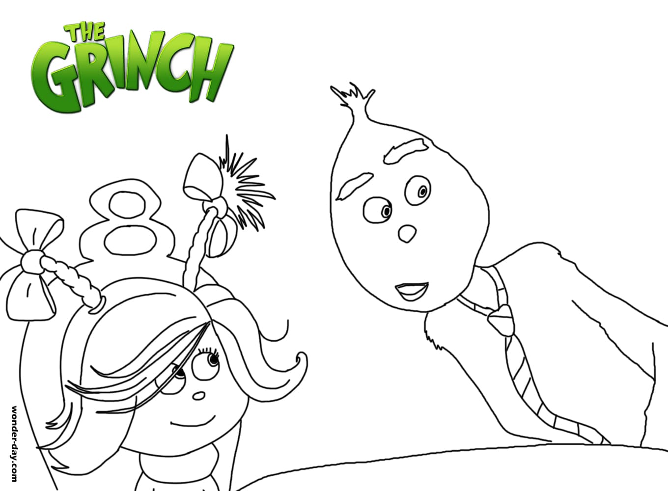 Grinch coloring pages free printable coloring pages