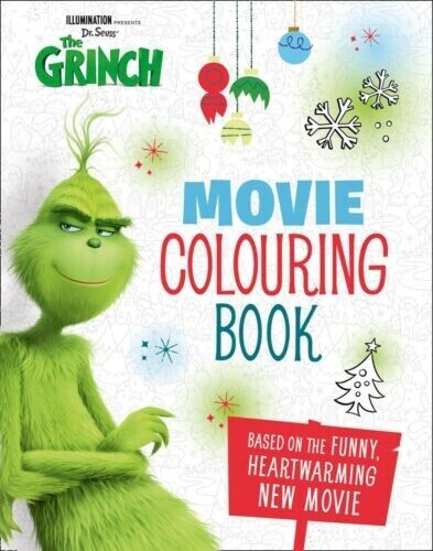 The grinch movie louring book movie tie