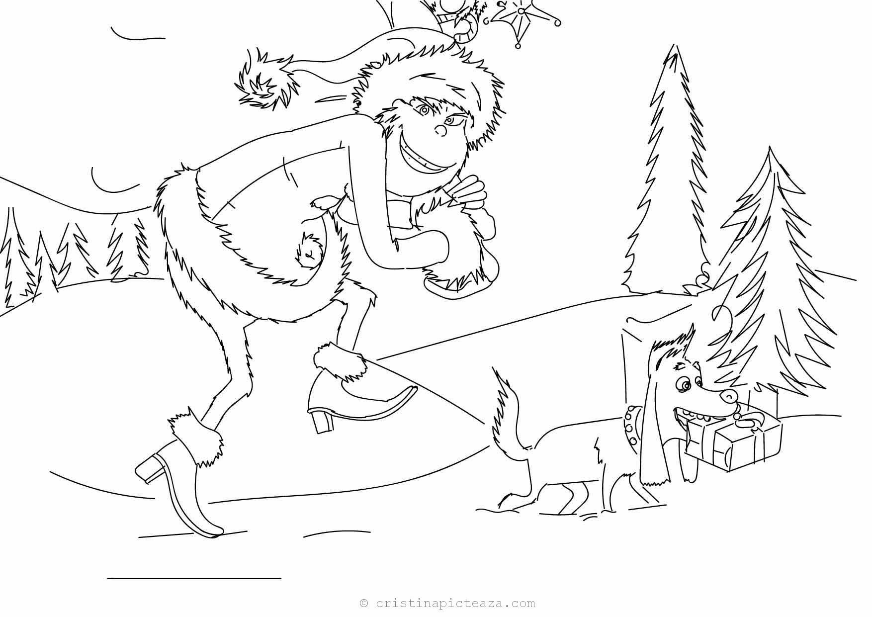 The grinch coloring pages â drawings sheets with grinch