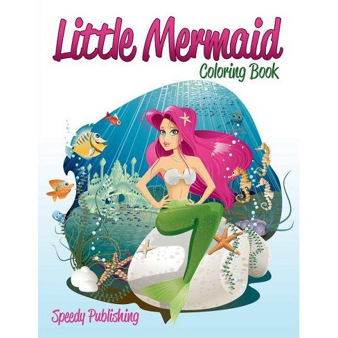 Little mermaid coloring book