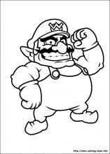 Super mario bros coloring pages on coloring