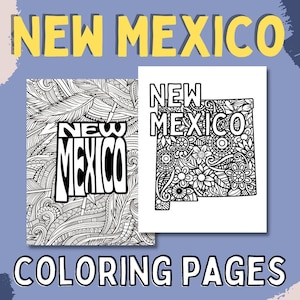 New mexico coloring