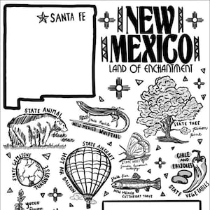 New mexico coloring