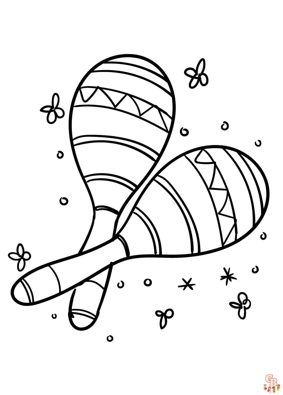 Printable mexico coloring pages free for kids and adults