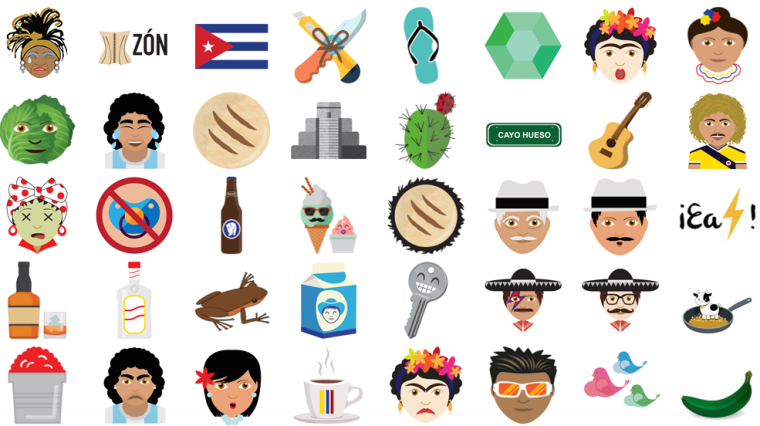 Latino emojis team creator ivãn calle how we really talk