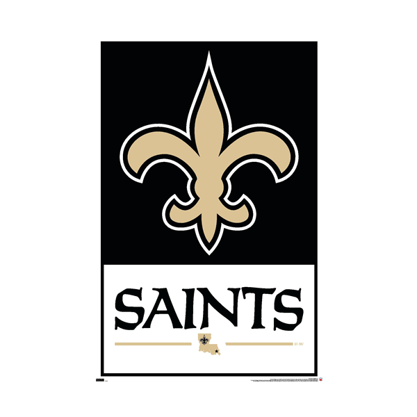 Trends international nfl new orleans saints