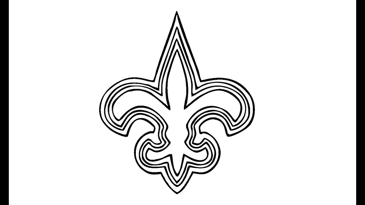 Hur man ritar new orleans saints logo