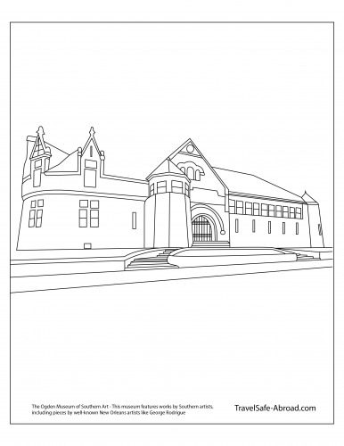 Free new orleans coloring pages for download printable pdf