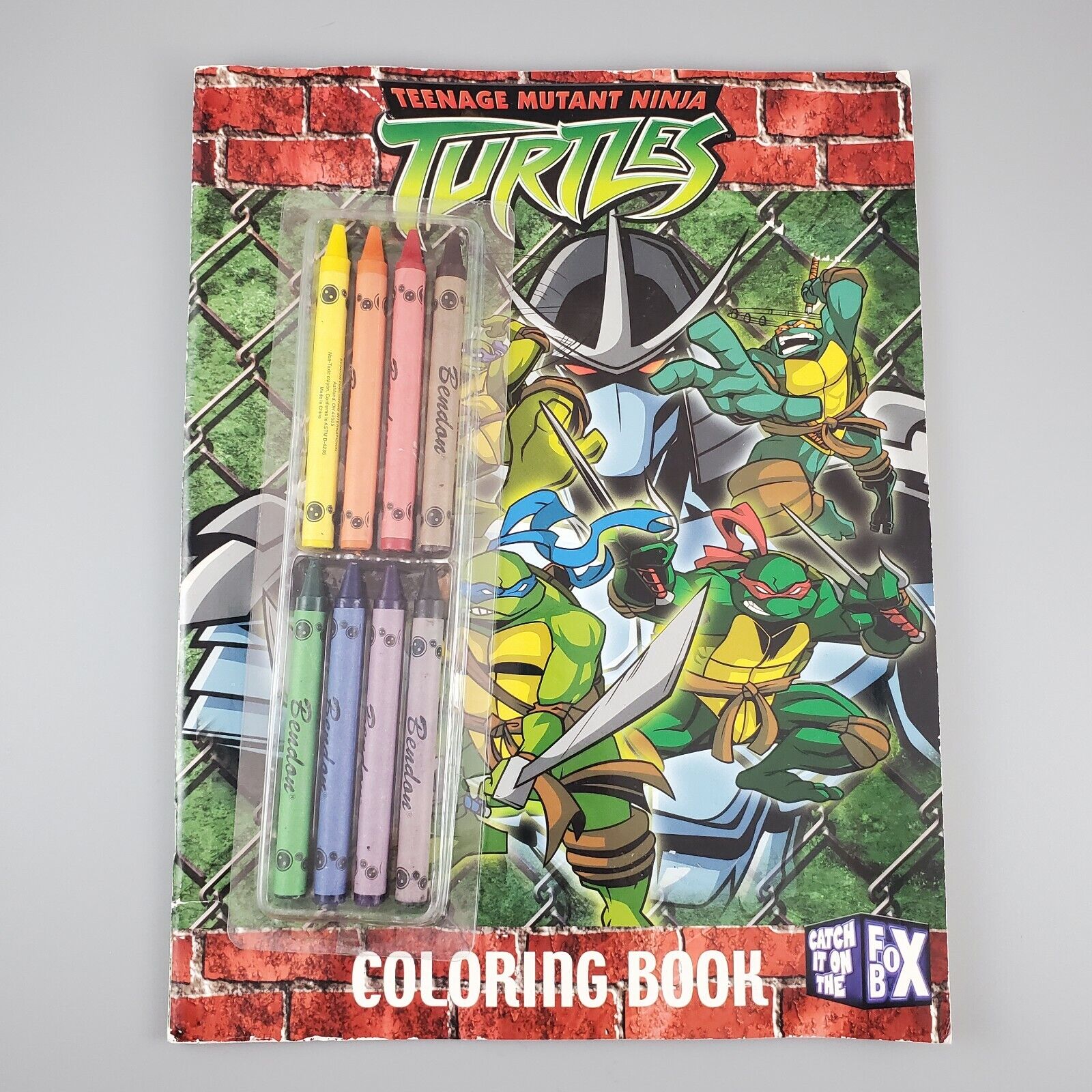 Teenage mutant ninja turtles coloring book paint and marker book
