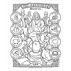 New testament e follow me coloring pages