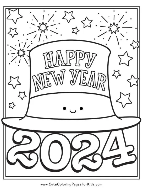 Cute coloring pages for kids