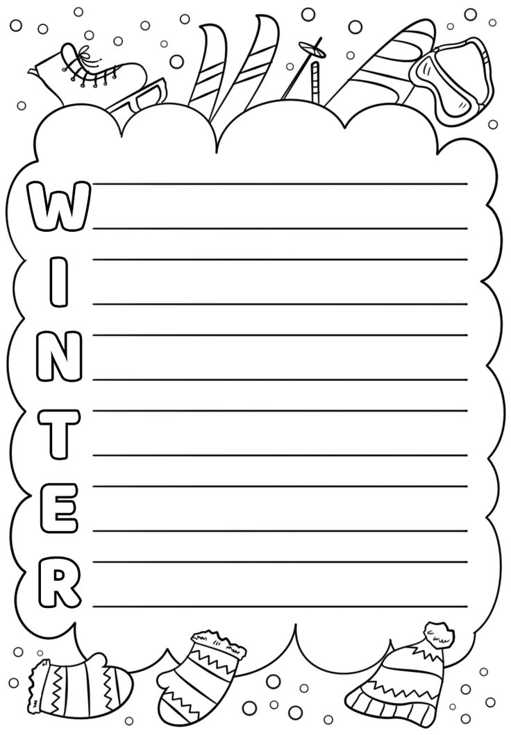 Winter acrostic poem template free printable papercraft templates acrostic poem template poem template winter writing paper