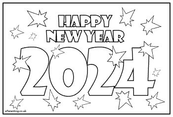 New year louring pictures free printables new year loring pages happy new year new years crafts