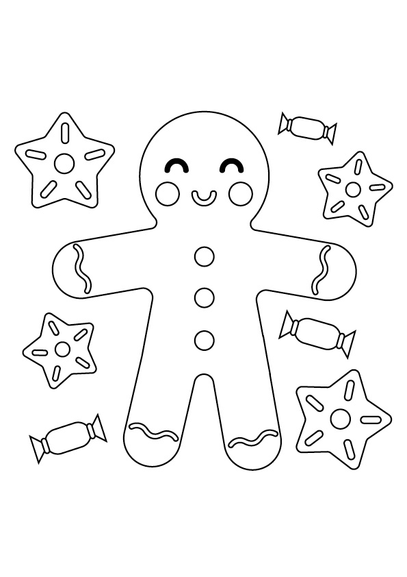 Christmas colouring pages